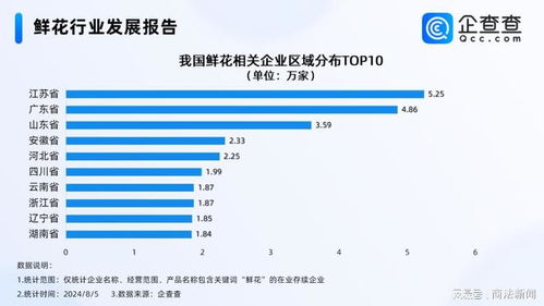 鮮花經濟 即將升溫 企查查 去年新增鮮花企業超6萬家